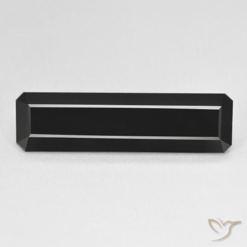 8.51ct 자연스러운 숄 전기석, 에메랄드 컷, 불투명체
