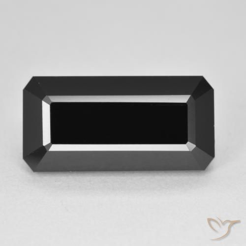 8.77ct 자연스러운 숄 전기석, 에메랄드 컷, 불투명체