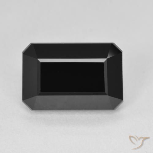 6.16ct 자연스러운 숄 전기석, 에메랄드 컷, 불투명체