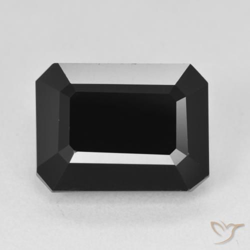 8.39ct 자연스러운 숄 전기석, 에메랄드 컷, 불투명체