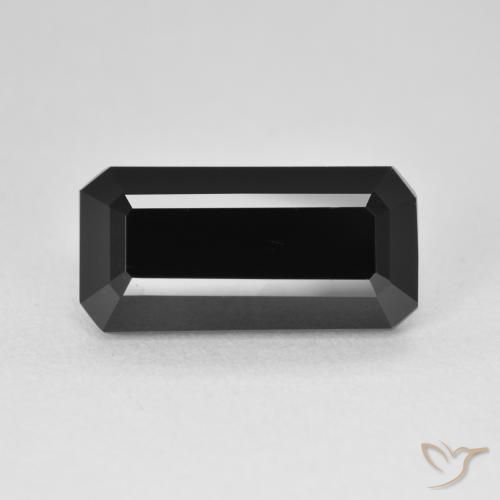 5.15ct 자연스러운 숄 전기석, 에메랄드 컷, 불투명체