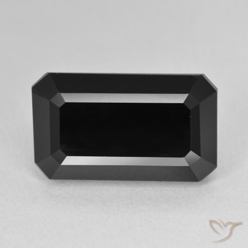 11.38ct 자연스러운 숄 전기석, 에메랄드 컷, 불투명체
