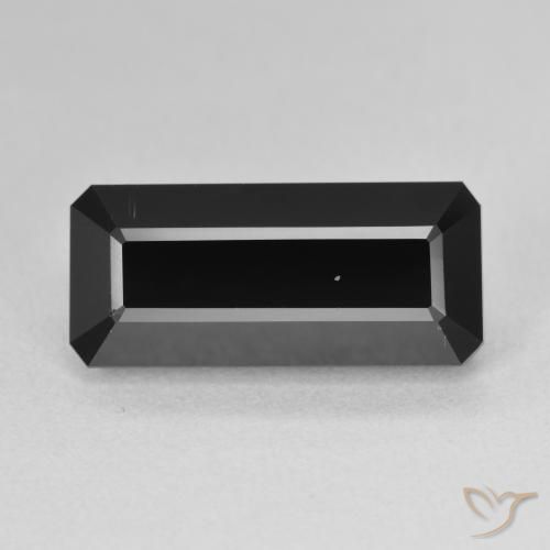 7.51ct 자연스러운 숄 전기석, 에메랄드 컷, 불투명체
