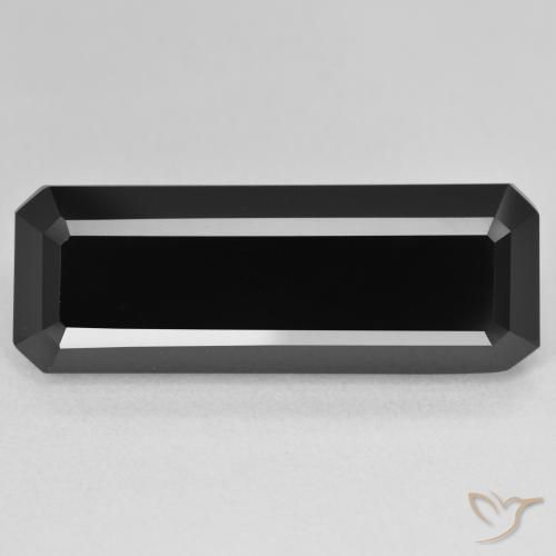 18.54ct 자연스러운 숄 전기석, 에메랄드 컷, 불투명체