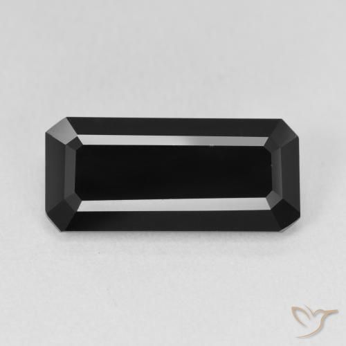 5.60ct 자연스러운 숄 전기석, 에메랄드 컷, 불투명체