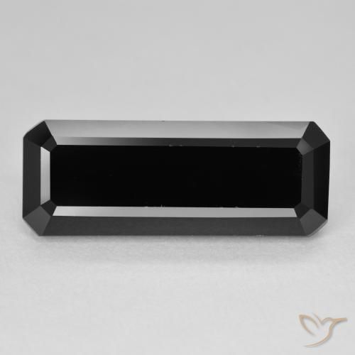 11.56ct 자연스러운 숄 전기석, 에메랄드 컷, 불투명체