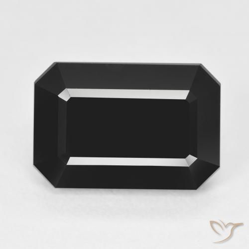 10.02ct 자연스러운 숄 전기석, 에메랄드 컷, 불투명체