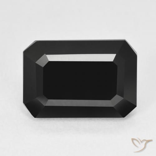 5.97ct 자연스러운 숄 전기석, 에메랄드 컷, 불투명체