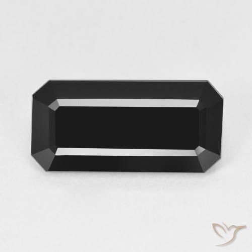 5.66ct 자연스러운 숄 전기석, 에메랄드 컷, 불투명체