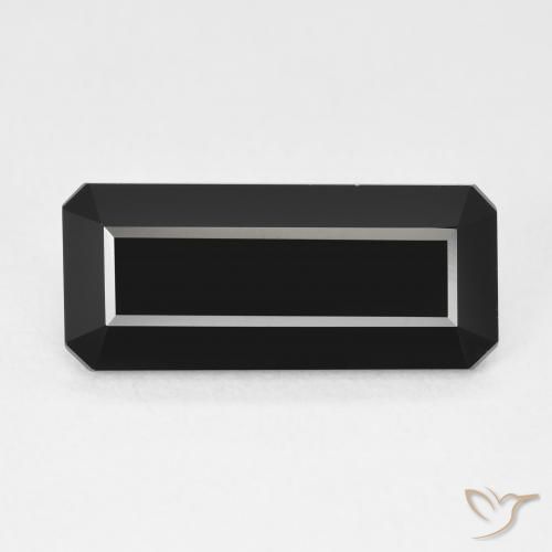 5.28ct 자연스러운 숄 전기석, 에메랄드 컷, 불투명체