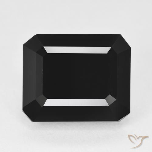11.71ct 자연스러운 숄 전기석, 에메랄드 컷, 불투명체