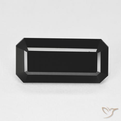 7.47ct 자연스러운 숄 전기석, 에메랄드 컷, 불투명체