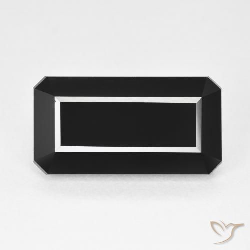 10.66ct 자연스러운 숄 전기석, 에메랄드 컷, 불투명체