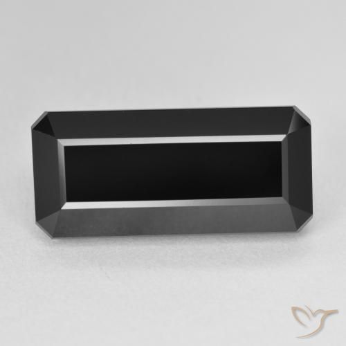12.22ct 자연스러운 숄 전기석, 에메랄드 컷, 불투명체