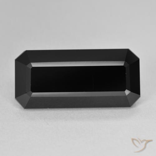 10.67ct 자연스러운 숄 전기석, 에메랄드 컷, 불투명체