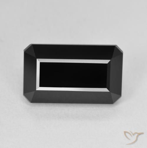 6.70ct 자연스러운 숄 전기석, 에메랄드 컷, 불투명체