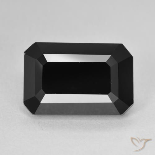 8.97ct 자연스러운 숄 전기석, 에메랄드 컷, 불투명체