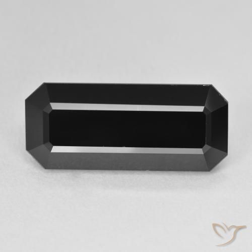 9.40ct 자연스러운 숄 전기석, 에메랄드 컷, 불투명체