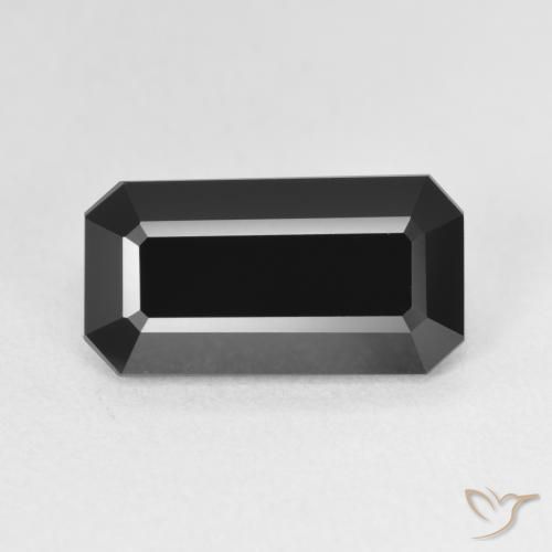 4.33ct 자연스러운 숄 전기석, 에메랄드 컷, 불투명체