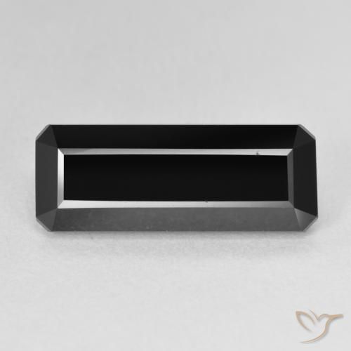 6.18ct 자연스러운 숄 전기석, 에메랄드 컷, 불투명체
