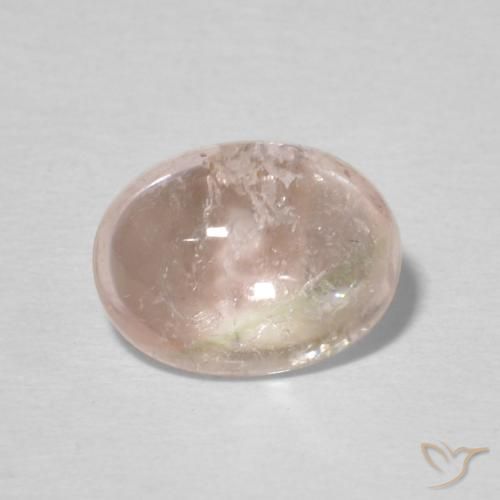 1.96ct 자연스러운 매우 밝은 분홍색 전기석, 타원형, 투명한