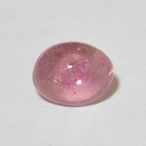 1.27ct 자연스러운 라이트 핑크 전기석, 타원형, 투명한