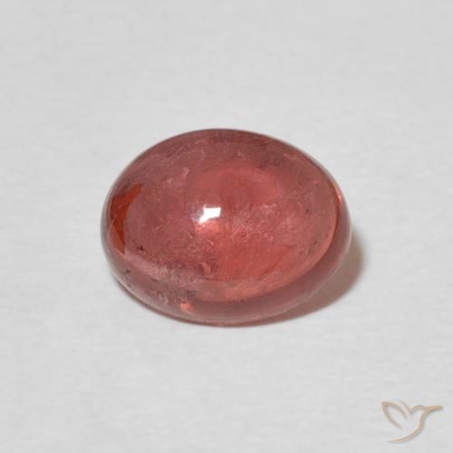 1.37ct 자연스러운 라즈베리 핑크 전기석, 타원형, 투명한
