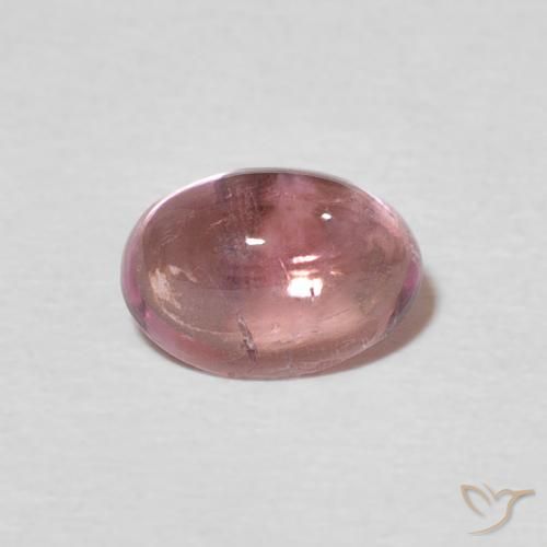 1.15ct 자연스러운 핫 핑크 전기석, 타원형, 투명한