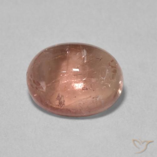 1.29ct 자연스러운 미디엄 핑크 전기석, 타원형, 투명한