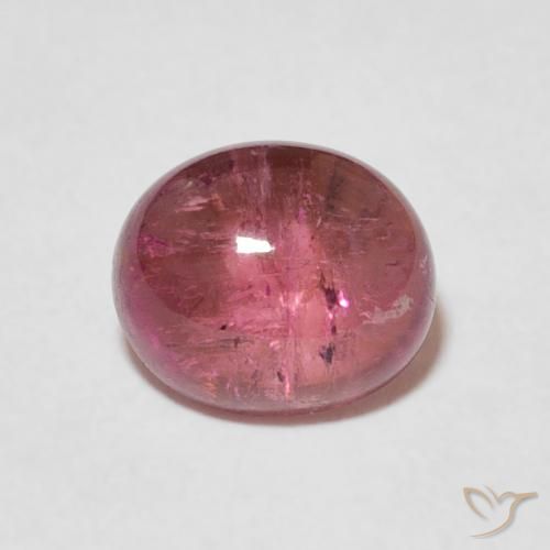 2.17ct 자연스러운 로얄 퍼플 전기석, 타원형, 투명한
