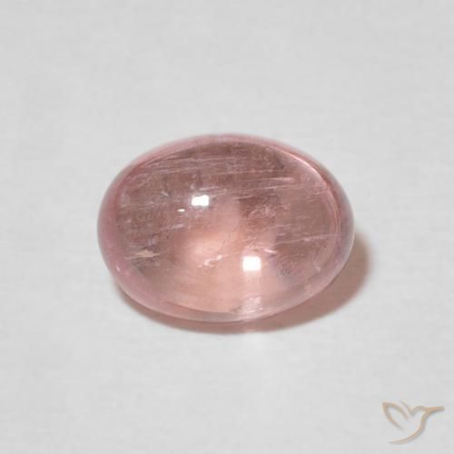 1.63ct 자연스러운 라이트 핫 핑크 전기석, 타원형, 투명한