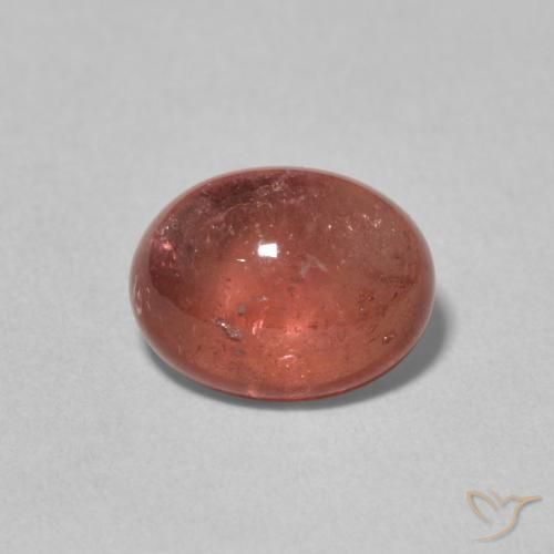 2.08ct 자연스러운 라즈베리 핑크 전기석, 타원형, 투명한