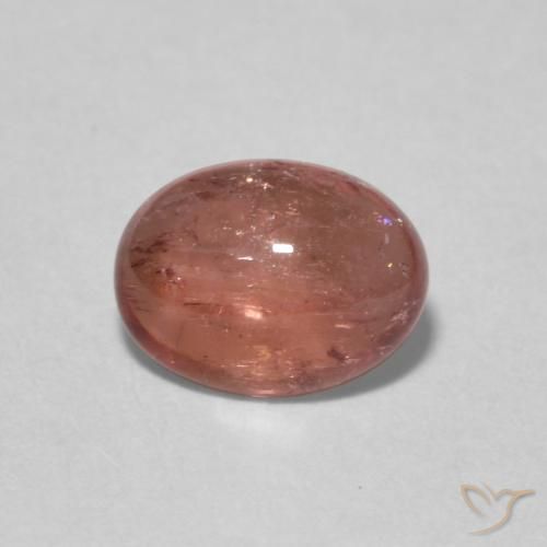 1.28ct 자연스러운 Medium Dark-Pink 전기석, 타원형, 투명한