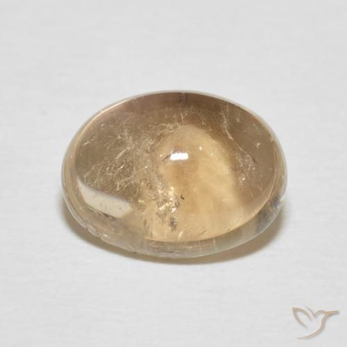 2.97ct 자연스러운 금 전기석, 타원형, 투명한