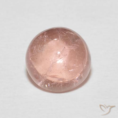 1.84ct 자연스러운 어시 핑크 전기석, 둥근, 투명한