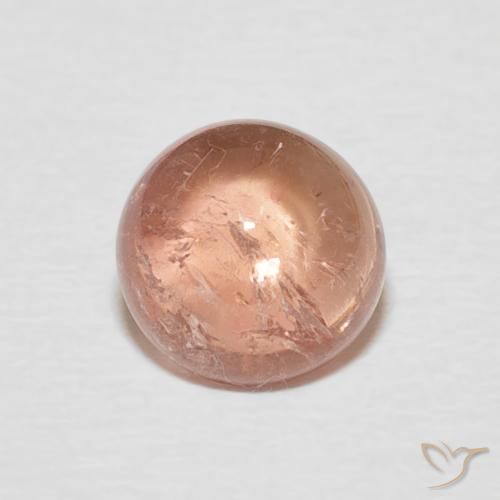 1.50ct 자연스러운 라이트 핑크 전기석, 둥근, 투명한