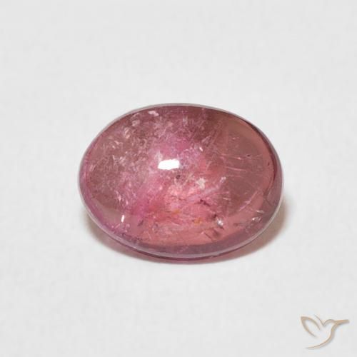 1.40ct 자연스러운 Dark PInk 전기석, 타원형, 투명한