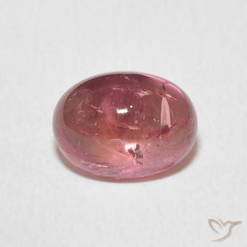 1.79ct 자연스러운 미디엄 핑크 전기석, 타원형, 투명한