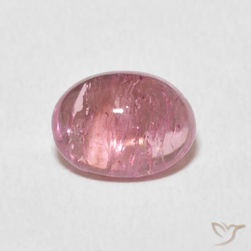 1.55ct 자연스러운 인텐스 핑크 전기석, 타원형, 투명한