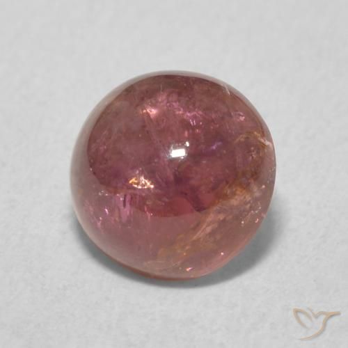 1.63캐럿 천연 Medium Dark-Pink 전기석, 둥근, 투명한