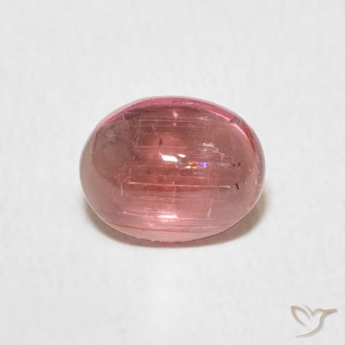 0.99ct 자연스러운 라이트 핑크 전기석, 타원형, 투명한