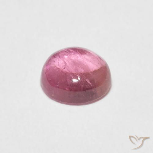 0.73캐럿 천연 Medium Light-Pink 전기석, 둥근, 투명한