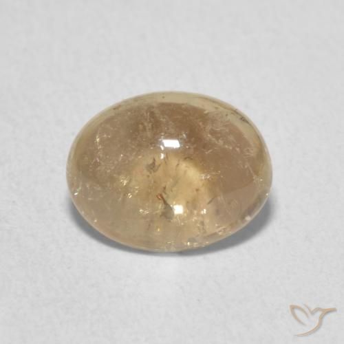 1.96ct 자연스러운 금 전기석, 타원형, 투명한