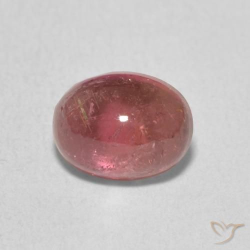 1.37ct 자연스러운 딥 핫핑크 전기석, 타원형, 투명한