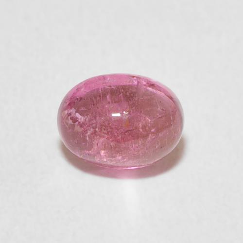 0.77ct 자연스러운 라이트 핑크 전기석, 타원형, 투명한