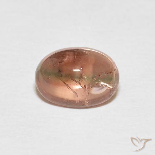 1.41ct 자연스러운 미디엄 핑크 전기석, 타원형, 투명한