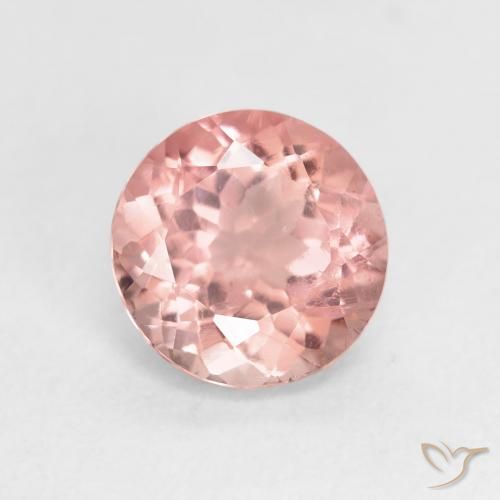 1.67ct 자연스러운 어시 핑크 전기석, 둥근, VS