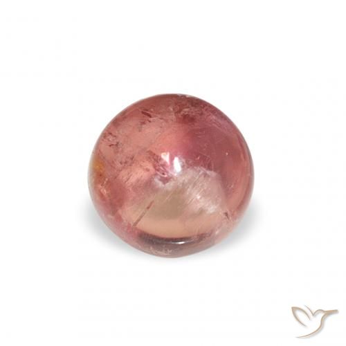 1.31ct 자연스러운 밝은 핑크 전기석, 둥근, 투명한