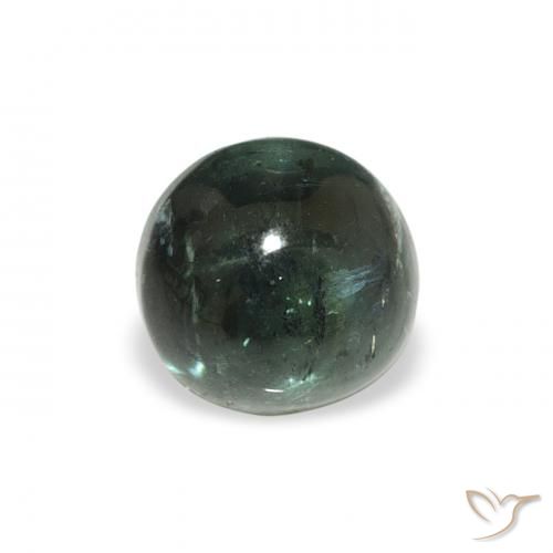 0.57ct 자연스러운 다색 전기석, 둥근, 투명한