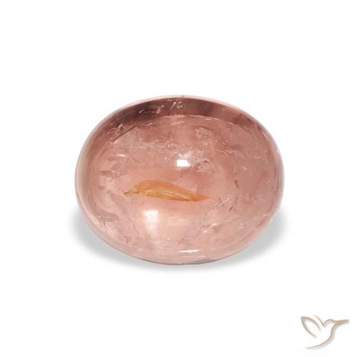 1.47ct 자연스러운 미디엄 핑크 전기석, 타원형, 투명한